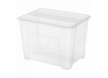 Ящик универсальный 70л с крышкой, 570х380х405мм TEX-BOX
