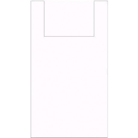 Пакет ПЭ типа майка 30+16x60 (17) (белая) (упак.100шт)