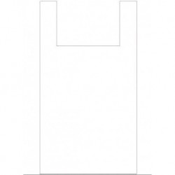 Пакет ПЭ типа майка 30+16x60 (11) (Белая ) (упак.100шт)