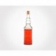 Бутылка квадратная Big 0,7л с пробковой крышкой 7,5*30см (стекло)