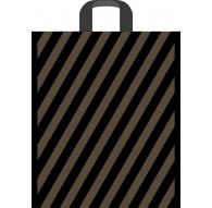 Пакет ПЭ с петлевой ручкой 38х45+3 (45) Полоса (упак.50шт)