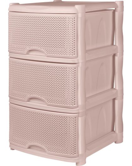 Комод Keeplex Ajur трехсекционный 48х41х72,3см