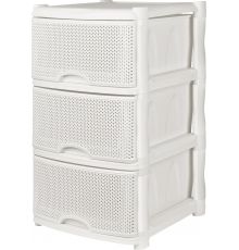 Комод Keeplex Ajur трехсекционный 48х41х72,3см