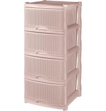 Комод Keeplex Ajur четырехсекционный 48х41х94,5см