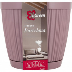 Горшок для цветов InGreen BARCELONA 9,6л, D270мм