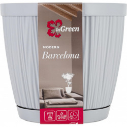 Горшок для цветов InGreen BARCELONA 9,6л, D270мм