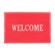 Коврик Spongy Welcome 50х80 см, красный, SUNSTEP