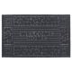 Коврик фигурный Welcome home 50х80 см, SUNSTEP