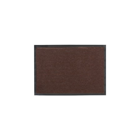Коврик влаговпитывающий Ребристый  40x60 см, коричневый, SUNSTEP