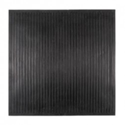 Коврик резиновый диэлектрический 75x75 см , чёрный, SUNSTEP