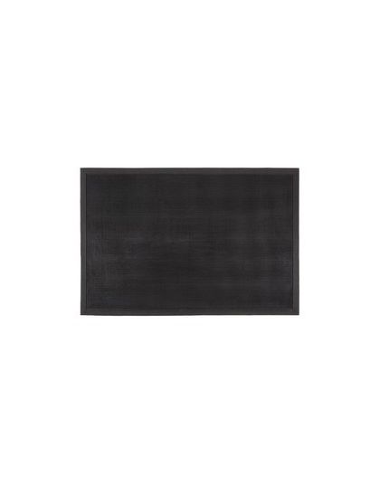 Коврик резиновый 60x90 см Иголочки, чёрный, SUNSTEP
