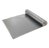 Коврик-дорожка ПВХ Пятачки 0,9х12 м, серый, SUNSTEP