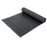 Коврик-дорожка ПВХ Рифленый 0,9х12 м, черный, SUNSTEP