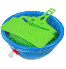 Набор для пикника 14 предметов:Миска 2,1 л, Стакан 250 мл 4 шт,Ложка 4 шт,Вилка 4 шт, Веер для манга