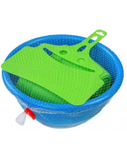 Набор для пикника 14 предметов:Миска 2,1 л, Стакан 250 мл 4 шт,Ложка 4 шт,Вилка 4 шт, Веер для манга