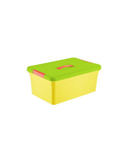 Ящик для хранения KID'S BOX с ручкой 10 л  369х247х154мм