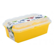 Набор контейнеров для заморозки Zip mix 1/2 (лимон) 2 шт. - 0,35 л, 1 шт. - 0,85 л