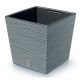 Кашпо FURU SQUARE LOW 29,5*29,5,h29см beton с вкладышем (вкладыш 064721)