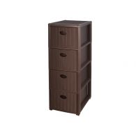 Комод ELEGANCE MINI 4-х секционный 385х290х805мм