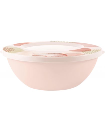 Миска с крышкой Plast Team Pastel 3л