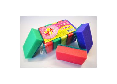 Губка для посуды BIG MAXI 5шт. 1/40/160 Вояж