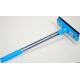 Швабра для окон, с телескоп. ручкой 120см, поролоном (20см) и водосгоном  1/50  Аквамаг ОП-304