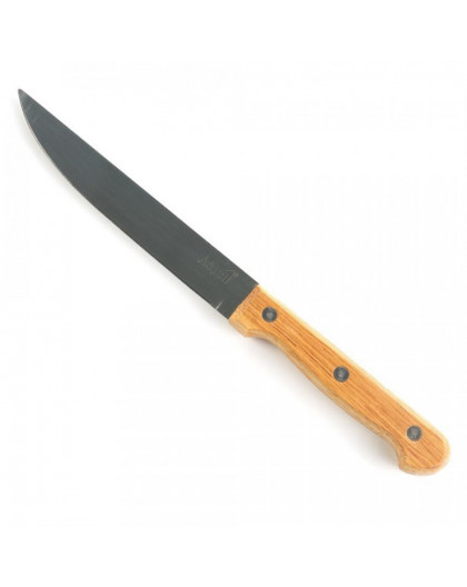 Нож кухонный 12,5см с деревянной ручкой универсальный №2