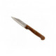 Нож кухонный  7,5см для овощей с деревянной ручкой