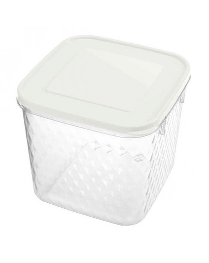 Контейнер для замораживания и хранения продуктов КРИСТАЛЛ 1,8л (Белый)