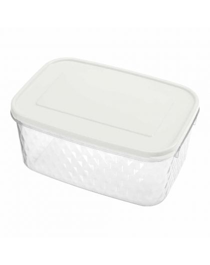 Контейнер для замораживания и хранения продуктов КРИСТАЛЛ 1,3л (Белый)