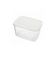 Контейнер для замораживания и хранения продуктов КРИСТАЛЛ 1,7л (Белый)