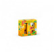 Набор: Ланч-бокс 0,98л + Стакан детский с крышкрй,петлей и декором 0,4л МИ-МИ-МИШКИ (Оранжевый)