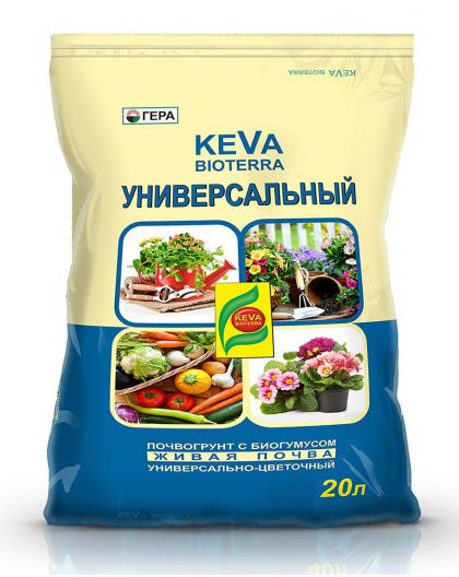 KEVA BIOTERRA Универсальный 20л (с биогумусом)