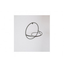 Подставка настенная «Ларго круг» для одного горшка VipSet ар. ПЛ4 внут.d кольца 12,5 см