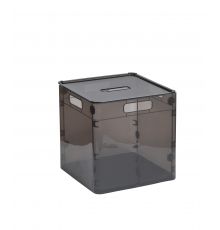 Ящик сборный с крышкой 35л (графит) 330х330х330мм