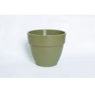 Горшок с дренажной системой Лори VipSet 15,6л оливка