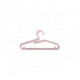 Комплект вешалок для детской одежды 3шт 34см (Розовый)