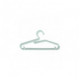 Комплект вешалок для детской одежды 3шт 34см (Зеленый)