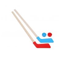 Детский набор «Юный хоккеист» (две клюшки, две шайбы)