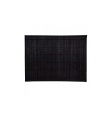 Салфетка сервировочная из бамбука BM-04, цвет: чёрный, подложка: EVA