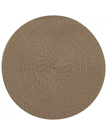 Салфетка сервировочная плетеная PPW-03, диаметр 38 см