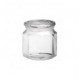 Стеклянная банка для сыпучих продуктов со стеклянной плоской крышкой, ARIA, объем: 0,3 л