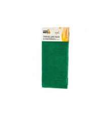 Тряпка для пола из микрофибры M-02F-XL, цвет: зеленый, размер: 70х80см