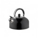Чайник, Casual, объем 2,7 л, со свистком, из нержавеющей стали, окрашенный, цвет: чёрный
