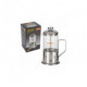 Чайник/кофейник (кофе-пресс) Caffe, 600 мл, из жаропр стекла, в корпусе из нерж стали, B535-600ML