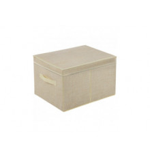 Коробка для хранения с ручкой, текстиль, размер: 30*40*25 см
