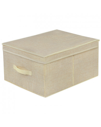 Коробка для хранения с ручкой, текстиль, размер: 40*50*25см