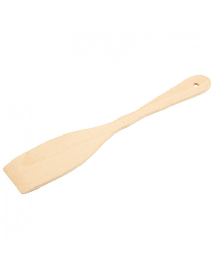 Лопатка деревянная для тефлоновой посуды Фигурная (бук) 28,5 см