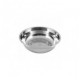 Миска Bowl-25, объем 2,3 л, с расширенными краями, из нерж стали, зеркальная полировка, диа 25 см