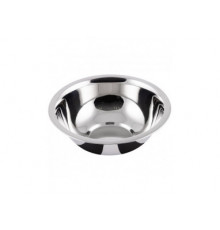 Миска Bowl-Roll-15, объем 600 мл из нержавеющей стали, зеркальная полировка, диа 15,7 см
